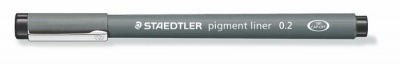 Tusfilc, 0,2 mm, STAEDTLER "Pigment Liner 308", fekete