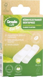 Sebtapasz, vízálló, 20 db, 1 méretben, BRADOLIFE "Eco line"