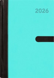 Naptár, tervező, A5, heti, DAYLINER, "Winner", kék